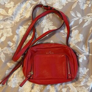 Kate Spade Vibrant Red Crossbody Bag